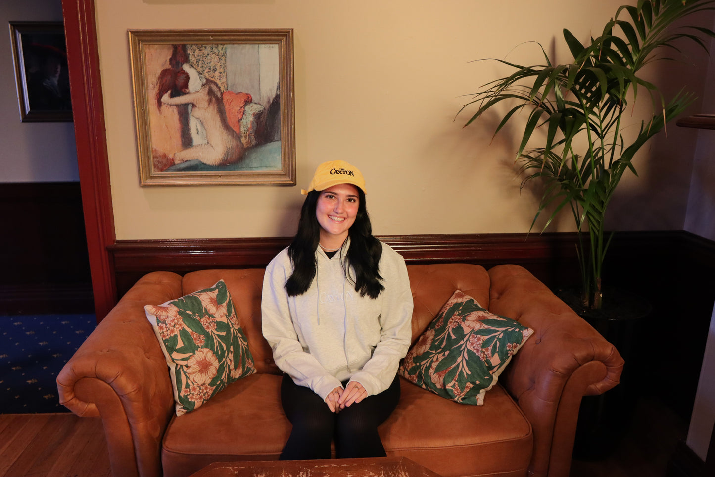 Caxton Cord Cap - Yellow