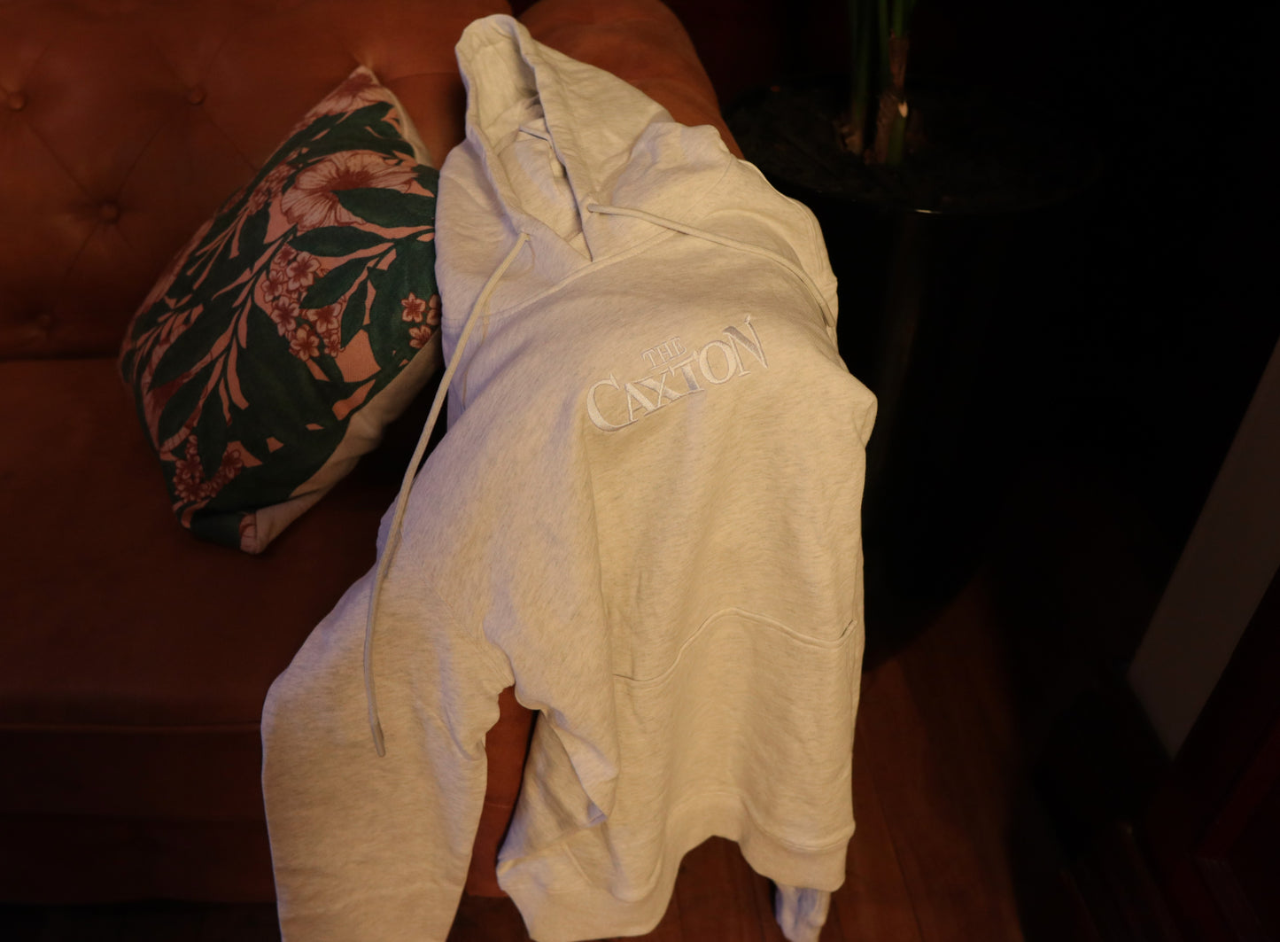 Caxton Hoodie in Heather Grey