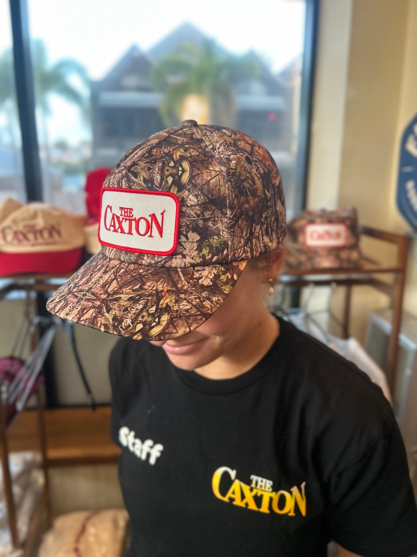 Camo Caxton Cap