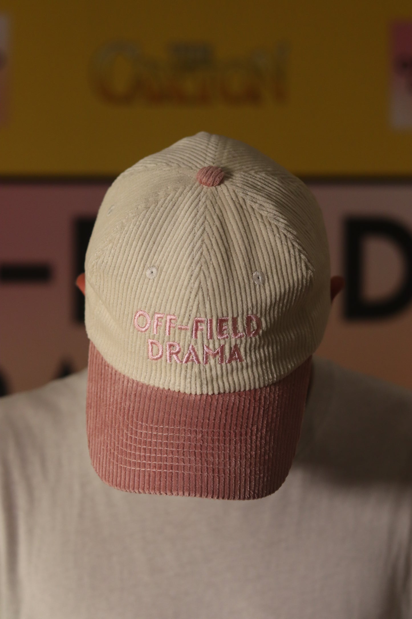 Off-Field Drama Baggy Pink