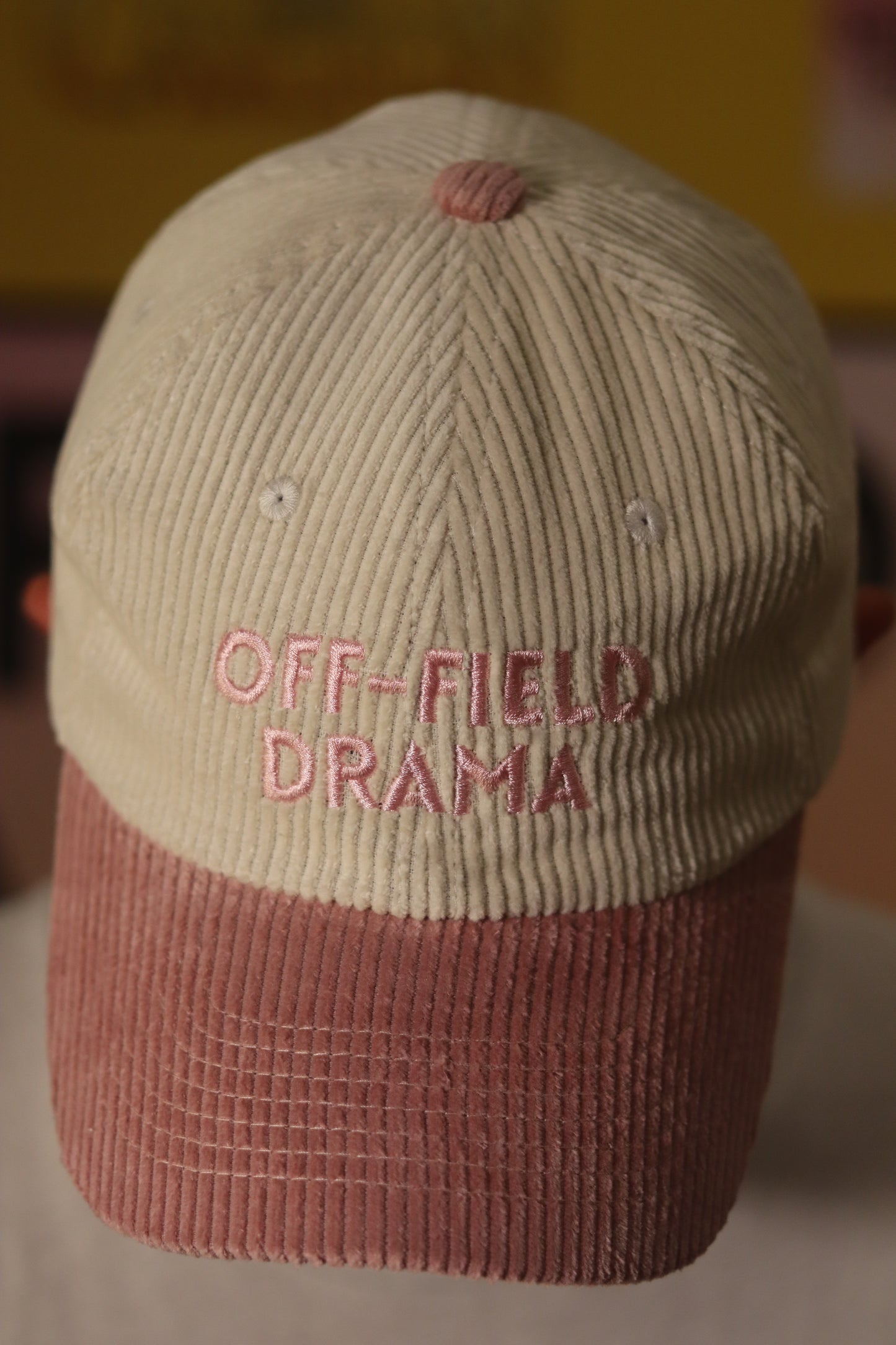 Off-Field Drama Baggy Pink