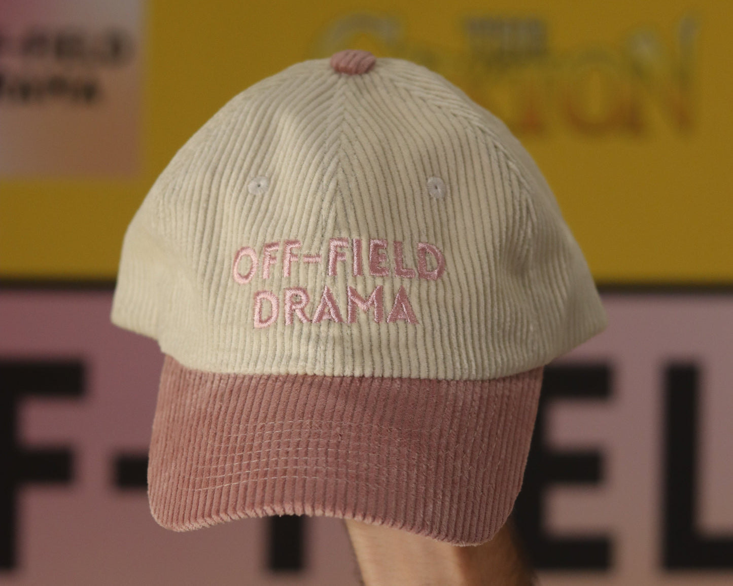 Off-Field Drama Baggy Pink