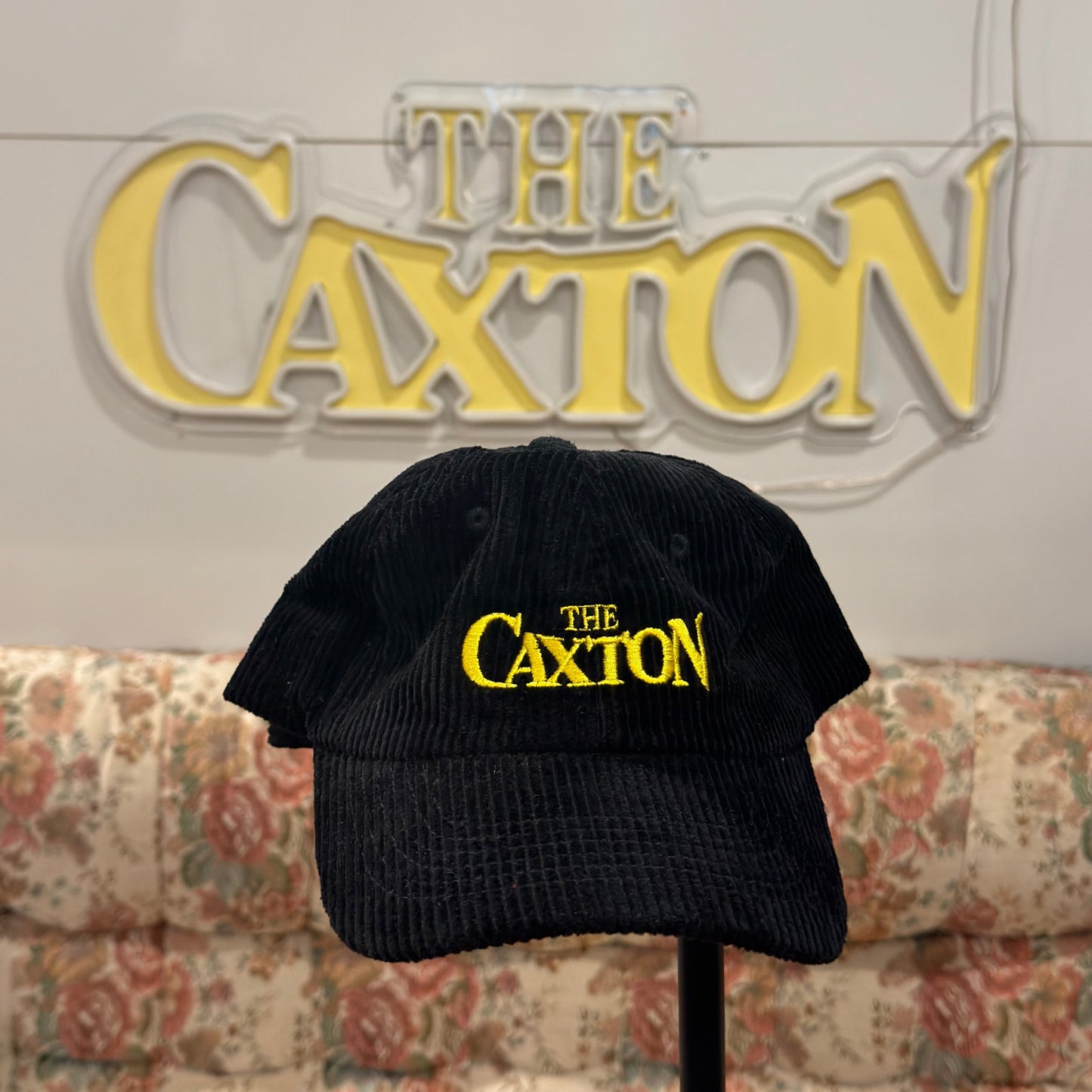 Caxton Cord Cap - Black