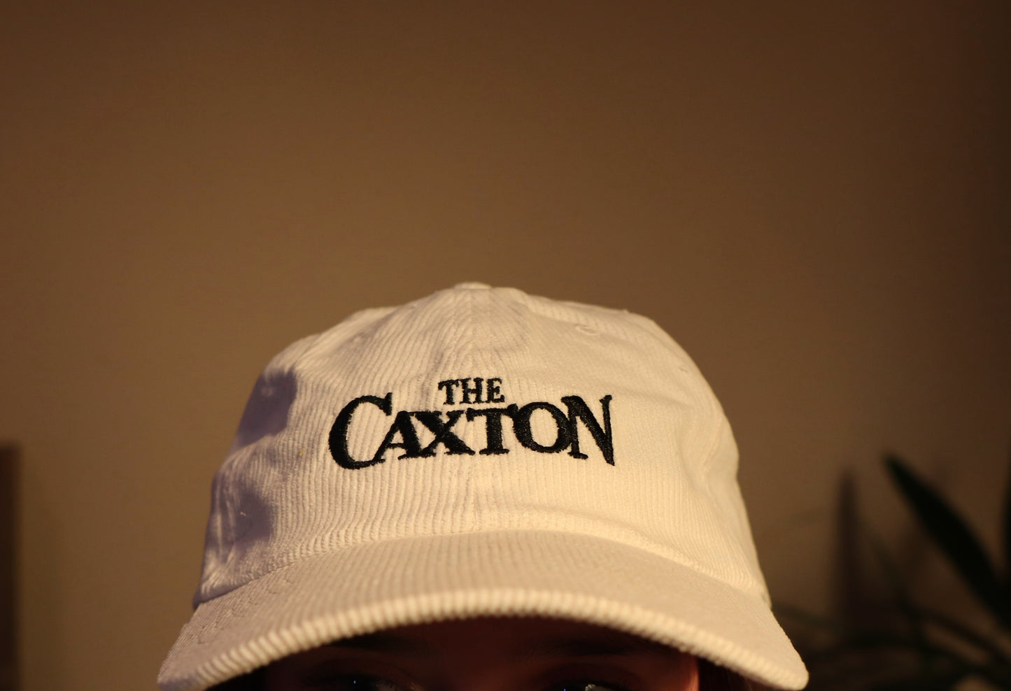 Caxton Cord Cap in White