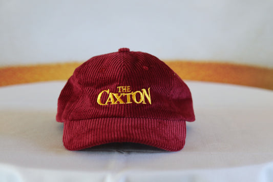 Caxton Maroon Cord Cap